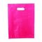Różowe / fioletowe torby na zakupy detaliczne Odporne na rozdarcia, bez wzmocnienia, z uchwytami