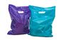100 błyszczących torebek na zakupy detaliczne, torby plastikowe z tworzywa sztucznego LDPE